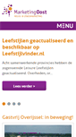 Mobile Screenshot of marketingoost.nl