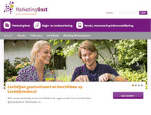 Tablet Screenshot of marketingoost.nl